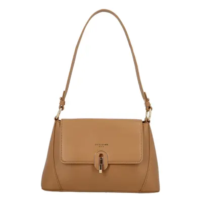 Módní dámská malá koženková crossbody Alison, camel