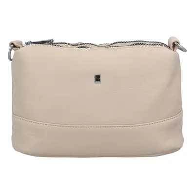 Dámská koženková crossbody Shoshana, apricot