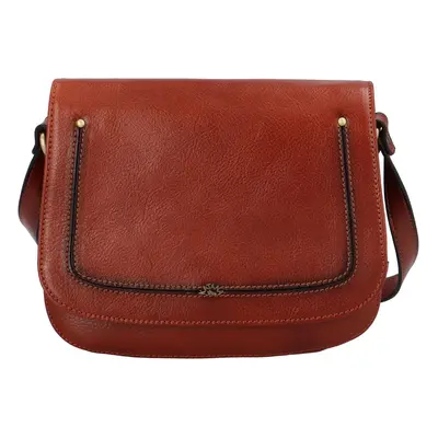 Luxusní dámská crossbody kabelka Isaac, hnědá