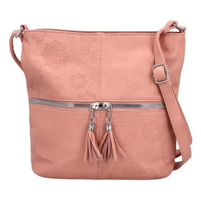 Roztomilá dámská crossbody Fifi, růžová