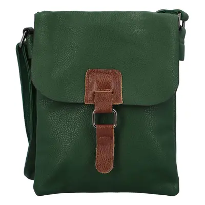 Stylová dámská crossbody kabelka Paulletta, zelená