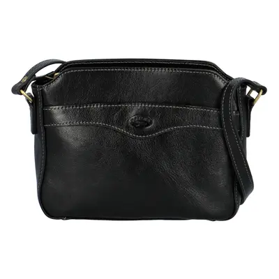 Stylová dámská mini crossbody Katana Falliga, černá