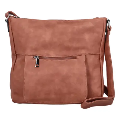 Trendy dámská crossbody Ione, růžová