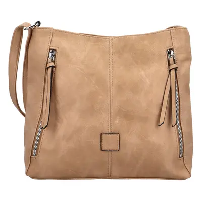 Dámská praktická crossbody kabelka Afillia, khaki