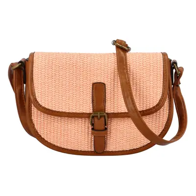 Trendová dámská crossbody Teola, oranžová