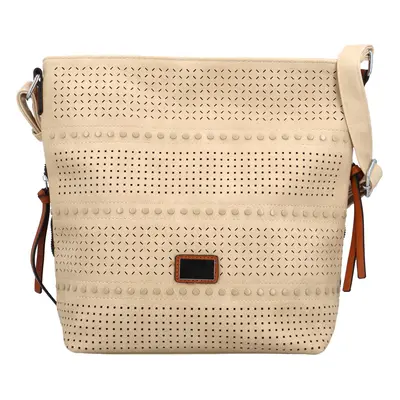 Stylová dámská crossbody kabelka Seja, béžová