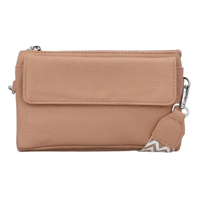 Trendy dámská crossbody kabelka Santiana, starorůžová