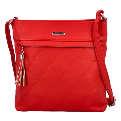 Stylová dámská crossbody Calastia, červená