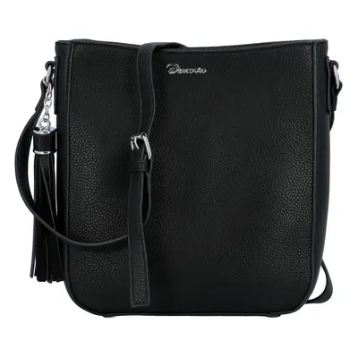 Dámská koženková crossbody Milada, černá