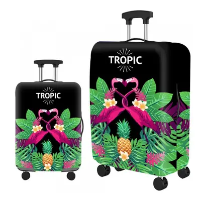 Obal na kufr Travel Tropic velikost M, černý