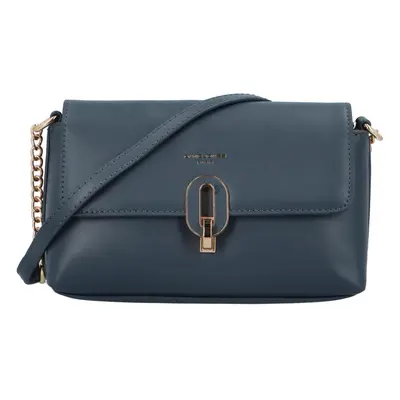 Módní dámská koženková crossbody Noemi, modrá