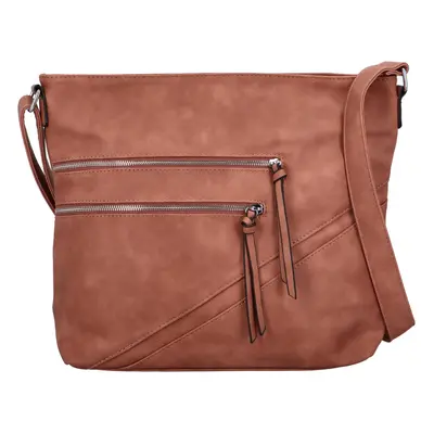 Stylová dámská crossbody Mandi, růžová