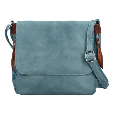 Stylová dámská crossbody Metagga, světle modrá