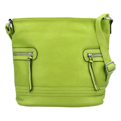 Stylová dámská crossbody Asis, zelená