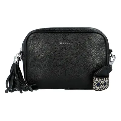 Trendy dámská koženková crossbody Rebeca, černá