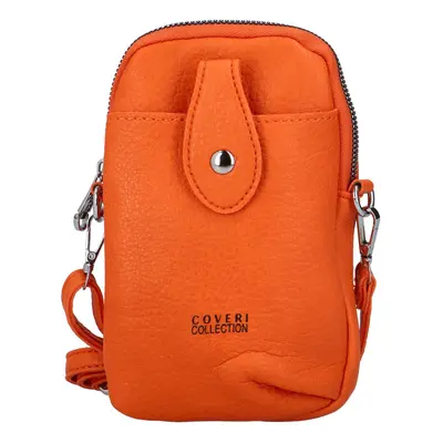 Praktická MINI crossbody Tedero, oranžová