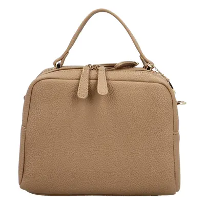 Stylová dámská koženková crossbody kabelka Antoine, camel