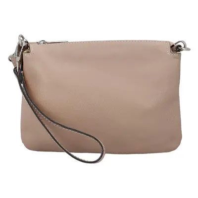 Luxusní kožená crossbody kabelka Marta, růžová