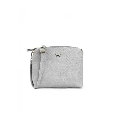 Crossbody kabelka na zip VUCH Coalie Diamond Grey, šedá