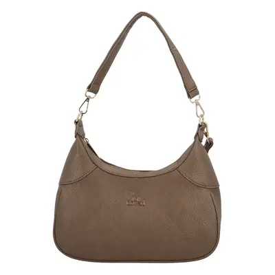 Módní dámská koženková crossbody kabelka Coveri Miya, khaki