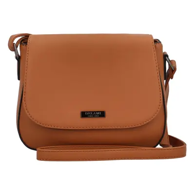 Módní dámská crossbody kabelka Delami Little Charm, hnědá