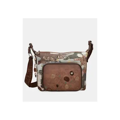 Trendy dámská crossbody kabelka Anekke Outer Myrna, hnědá