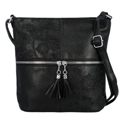 Roztomilá dámská crossbody Fifi, černá