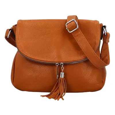 Stylová dámská crossbody kabelka Uljana, hnědá