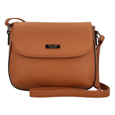 Módní dámská crossbody kabelka Delami Little Mia, hnědá