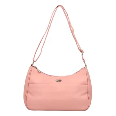 Trendy dámská crossbody kabelka Milona, růžová