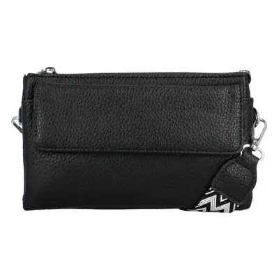 Trendy dámská crossbody kabelka Santiana, černá