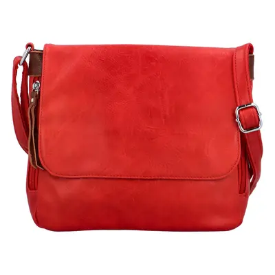 Stylová dámská crossbody Metagga, červená