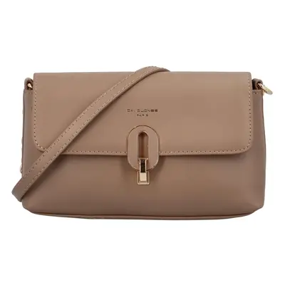 Módní dámská koženková crossbody Noemi, taupe