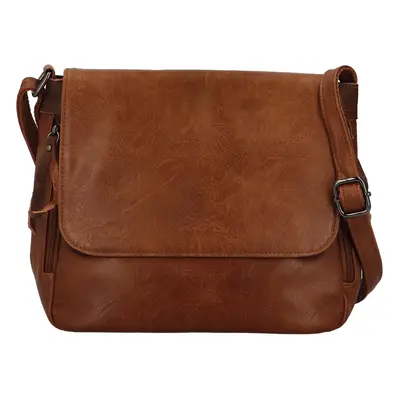 Stylová dámská crossbody Metagga new, hnědá