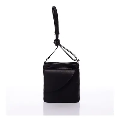 Stylová dámská kožená crossbody Hasta, černá