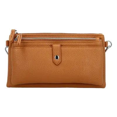 Stylová malá crossbody kabelka Perlla new, hnědá