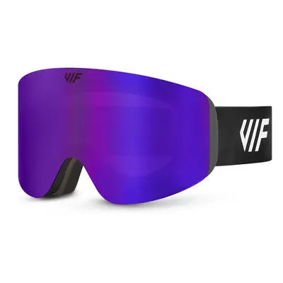 Lyžařské a snowboardové brýle VIF SKI & SNB Black x Purple