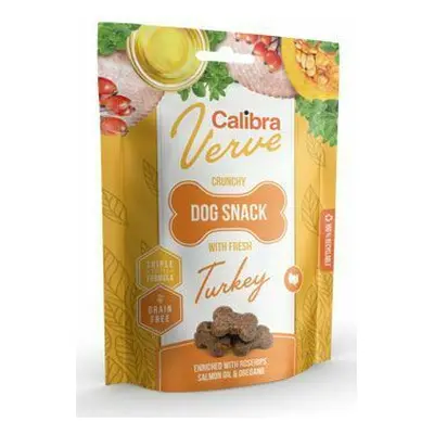 Calibra Dog Verve Crunchy Snack Fresh Turkey 150g + Množstevní sleva