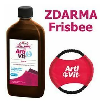 VITAR Veterinae ArtiVit Sirup 500ml+frisbee