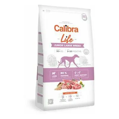 Calibra Dog Life Junior Large Breed Lamb 12kg + pamlsky zdarma