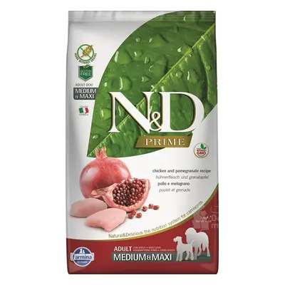 N&D PRIME DOG Adult M/L Chicken & Pomegranate 2,5kg