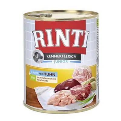 Rinti Dog Junior konzerva kuře 800g + Množstevní sleva