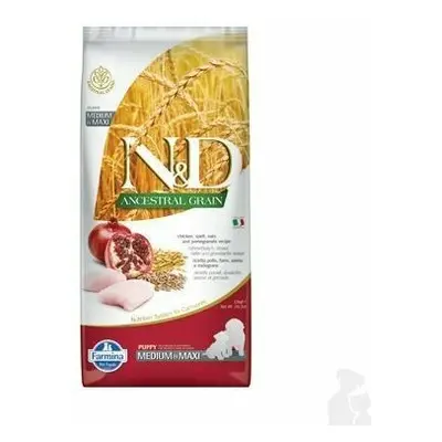 N&D LG DOG Puppy M/L Chicken & Pomegranate 2,5kg