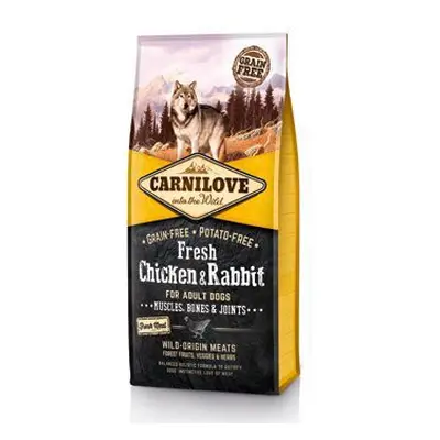 Carnilove Dog Fresh Chicken & Rabbit for Adult 12kg