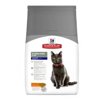 Hill's Fel. Dry Mat Adult7+Sterilised Cat Chicken 3kg