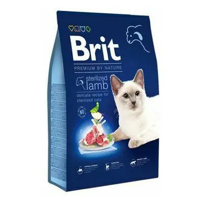 Brit Premium Cat by Nature Sterilized Lamb 8kg