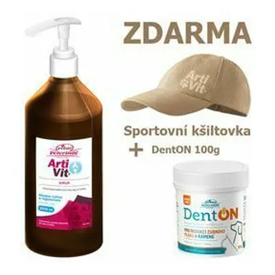 VITAR Veterinae ArtiVit Sirup1000ml+DentON100+kšilt b