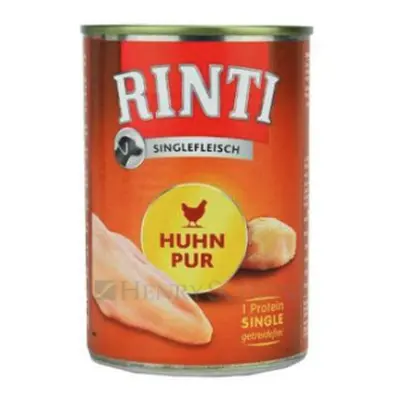 Rinti Dog konzerva PUR kuře 400g + Množstevní sleva