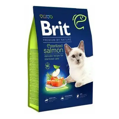 Brit Premium Cat by Nature Sterilized Salmon 800g