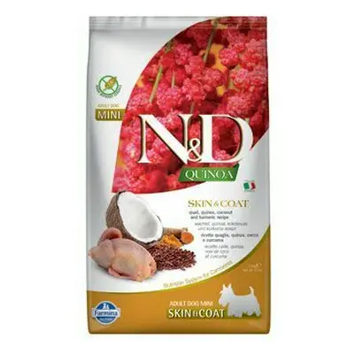 N&D Quinoa DOG Skin & Coat Quail & Coconut Mini 2,5kg